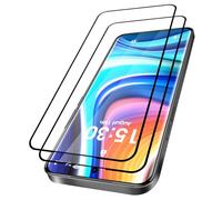 VideoSecu Pack of 2 Tempered Glass Screen Protectors for Xiaomi 15, 9H Hardness, 100% Touch Accuracy, Bubble-Free, Oil-proof & Scratch-Resistant Full Cover Protective Glass, Anti-Fingerprint Screen