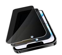VideoSecu Privacy Screen for Tempered Glass for iPhone 13/13 Pro Screen Protector, Pack of 2, 9H Hardness, HD, Bubble-Free, Anti-Spy Screen Protector, Touch Accuracy Privacy Film, Scratch-Resistant