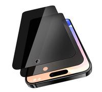 VideoSecu Privacy Screen Tempered Glass for iPhone 16 Pro Max Screen Protector, Pack of 2 HD 9H Hardness Bubble-Free Anti-Spy Screen Protector - 100% Touch Accuracy Privacy Screen Protector