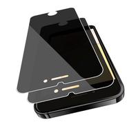 VideoSecu Tempered Glass Privacy Screen for iPhone SE Privacy Screen Protector, Pack of 2 Privacy Protection for iPhone 8/7/6s/6 Screen Protector HD Clear, Anti Spy Protective Glass Anti-Scratch