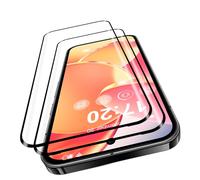 VideoSecu Tempered Glass Screen Protector for Google Pixel 9 Pro, Pack of 2, 9H Hardness, Bubble-Free Installation, Crystal Clear HD, Edge Cover, Oil & Anti-Fingerprint, High Touch Accuracy