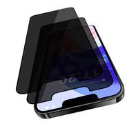VideoSecu Tempered Glass Screen Protector for iPhone 16e/14/13/13 Pro, Pack of 2, 9H Hardness, HD, Bubble-Free, Anti-Spy Screen Protector, 100% Touch Accuracy, Privacy Film, Scratch-Resistant Privacy