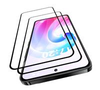 VideoSecu Tempered Glass Screen Protector for Xiaomi 15T Pro, Pack of 2, 9H Fingerprint ID, Shatterproof Screen Protector, HD Clear, Anti-Scratch, Shockproof, Bubble-Free Installation for Everyday Use