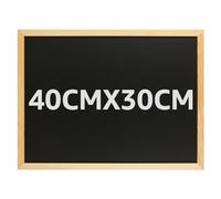 VIDETOL 3 Pcs Wall Mounted Chalk Boards, 30x40cm Wall Hanging Blackboards with Wooden Frame, Chalkboard for Memo Message Board, Notice Boards, Kitchen Chalkboard, Menu Board and Office Meeting