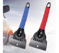 VidFair 2 Pack Car Ice Scraper Efficency and Non Scratch Scrape Ice Snow and Frost from Windscreens with Foam Handle and Side Windows Easily Car Scraper Ice for Car SUV Truck Windshield Windows