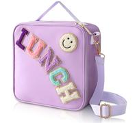 VidFair Insulated Kids Lunch Bags,Boys Girls Lunch Bag,Lunch Femme Cooler Bag Insulated Reusable Leakproof Tote Lunch Bag Women Men for Work,Picnic, School,BBQ-Purple