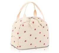 VidFair Lunch Bag Insulated Lunch Bags for Women Lunch Cool Bag with Front Pocket Portable Thermal Leak-Proof Lunch Bags for Adults Men Girls Children for Work,School,Picnic,BBQ