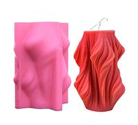 VidFair Silicone Candle Mould Body Shape Female 3D Silicone Mould Body Candle Mould Resin Casting Homemade Art Body Shapes for Craft Ornaments Scented Candle Handmade Soap Silicone Resin Mould (S)