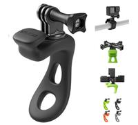 VIDIFY Strong Flexible Wrap Around Tube Ring Mount For GoPro 13, DJI Osmo Action 5 Pro, Osmo Action 4 Action Cameras. Attach Your Camera To A Variety Of Tube Objects Frames, Gym Equipment