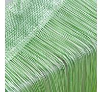 Vidillo Door String Curtain, Wall Panel Fringe Window Room Divider Blind, Home Patio Bedroom Decorative Tassel Screen Thread Screen for Wedding Coffee House Restaurant (Light-G),100x200_cm