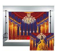 Medieval Palace Backdrop for Beauty and Beast Themed Party 7x5ft Magnificent Photography Background Photo Booth Studio Props ZYVV0673