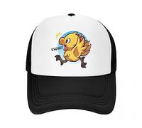 VIDOJI Adult Hats Adult Adjustable Chocobo Baseball Cap Sun Protection Baseball Cap Snapback Gift for Man and Woman