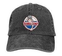 VIDOJI Baseball Cap Bubba Gump Shrimp Hat Trucker Merchandise Vintage Distressed Denim Sun Cap Unisex Activities Caps Hat Gift Perfect Birthday