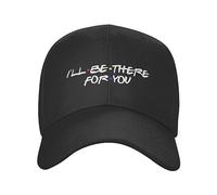 VIDOJI Baseball Cap Classic TV Show Friends Baseball Cap for Men Women Adjustable Dad Hat Outdoor