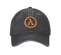 VIDOJI Baseball Cap Custom Cotton Games Half-Life Logo Baseball Cap Outdoor Men's Lady Adjustable Dad Hat Summer