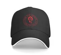 VIDOJI Baseball Cap Game for The Horde Dad Hats Pure Color Women's Hat Outdoor Baseball Caps Peaked Cap Perfect Birthday Halloween