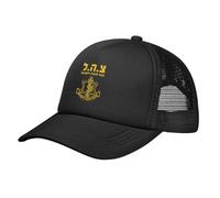 VIDOJI Baseball Cap IDF Israel Defense Forces Trucker Hat Unisex Hip-Hop Military Army Hat Sun Hat Adjustable Snapback Caps Mesh Baseball Cap Autumn