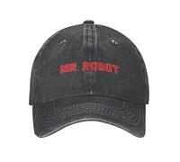 VIDOJI Baseball Cap Personalized Mr. Cotton Robot Baseball Cap Men Lady Adjustable Papa Cap Streetwear
