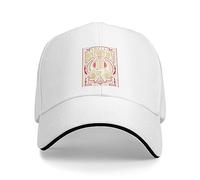 VIDOJI Baseball Cap Unisex Classic Plain Retro Social Distortion Punk Rock Bands Arts Baseball Cap Icon Hat Trucker Hat Men Hat Women's Adjustable Sun Visor Hat Best Gift