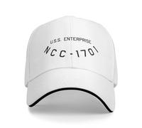 VIDOJI Unisex Baseball Cap Design Starship Registry USS Enterprise NCC-1701 Stuff Men Women Trucker Cap Fashion Snapback Cap Gift