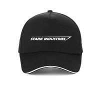 VIDOJI Unisex Baseball Cap Fashion Cotton Printed Dad hat Stark Industries Baseball Cap Mens Shield Adjustable Snapback Hats Bone