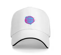 VIDOJI Unisex Baseball Cap Miami The Mark Baseball Hotline Cap for Men and Women Baseball Cap with Visor Shading Visor