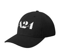 VIDOJI Unisex Hat Fashion Hip Hop Baseball Cap A24 Merch A24 Logo Baseball Cap Foam Party Hat Hood Beach hat Women's Hats for The Sun Men's Outdoor Birthday Gift