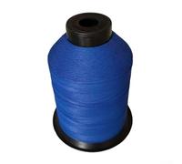 Vidonergy 150D Nylon Thread for Rod Guide For Ring Tying, 0.13mm Diameter Fishing Line Repair Thread, Fluorescent Yellow/Orange/Purple/Red/Blue/Grey/Black, 10x7cm, 120g, for(blue)