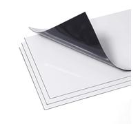 Vidonergy 4 Pack Magnetic Vent Covers for Wall Floor Ceiling 8x15.5in Extra Thick Matte White Airflow Register Grilles with Strong Magnet Seal(8x15.5in)(1pcs)