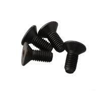 Vidonergy 4-Pack Steel For Bike Cleat Mounting Screws for Self-Locking Pedals - Black, 2g Each, Compatible with & Look For Keo Clipless Systems