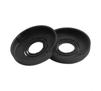 Vidonergy 4 Pcs 20/25/32mm Heating Hose Decoration Covers for Radiator, Shower, and Faucet Pipes | ABS Material | White, Silver, Black, Grey(Black)