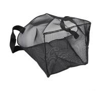 Vidonergy 4Pcs Black Mesh Pond Planting Baskets With Handles - Square Round Aquatic Plant Pots For Water Lilies Lotus - Aquatic Baskets For Pond Plants(Square)