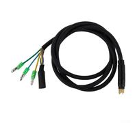 Vidonergy 9Pin Hub Motor Cable for Controller - Waterproof IPX6 Extension Cable with 3x1.5mm²+6x0.2mm² PTFE Wire, Gold-Plated Contacts, 60/130cm Options(60CM)