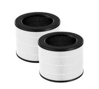 Vidonergy Air Purifier Replacement Filter - For Coway For Airmega 100 - Home Air Cleaner 3-in-1 Pre-Filter HEPA Dual Pack Filters