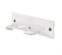 Vidonergy Baseball Bat Holder Wall Mount for Vertical Display, Acrylic Bat Rack Stand Compatible with Most Baseball, Clear 12.7 x 4.4 cm, 2 Pack