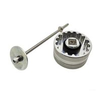 Vidonergy Bottom Bracket Installation and Removal Tool for and T47 Bottom Brackets, 2-in-1 Design with 7075 Aluminum Alloy and Stainless Steel, 1/2 Inch Drive