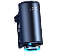 Vidonergy Car Electric Air Diffuser Aroma Diffuser with Adjustable Mist and Ambient for Long-Lasting Essential Oil Fragrance, Compact Vent, 220mAh