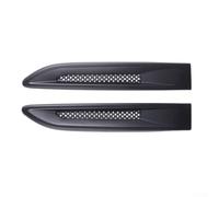 Vidonergy Car Side Air Vent Outlet Trim for Jaguar F-Pace XE XF X761 2016-2019, 2-Piece Set, Carbon Fiber Black Plastic Cover(Black)