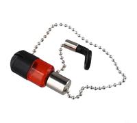 Vidonergy Carp Fishing Alarms Bite Indicator with Hollow Design, Fluorescent Rod Insert, Stainless Steel & Plastic Bobbins Hangers for Bottom Fishing, 5 Pcs(red)