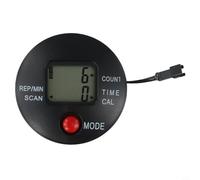 Vidonergy Digital Stepper Counter with LCD Display for Stair Machines & Steppers - Tracks, Steps, Distance, Calories & Frequency - Plastic, 7