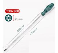 Vidonergy Extra-Long 400 mm for Torx Screwdriver with Magnetic Tip, Ergonomic Rubber Handle, Chromium Vanadium Alloy Steel Shaft, for/for T15/For T20/For T25/T27/For T30(for T30)
