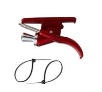 Vidonergy Fishing Trigger Aid for Enhanced Casting Distance and Comfort, For Nylon with Stainless Steel, Compact Design for Beach and Surf Fishing, For Ideal for Fixed(Red)