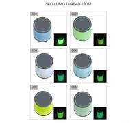 Vidonergy Fly Tying 150D Thread for Fishing - Polyester DIY Binding Line with Luminescent & Multicolor Options, 100m Roll for Assisted Hook Rigging(B)