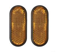 Vidonergy Front Fork Reflective Strip for Xiaomi For 4Lite 2nd Gen, Scooter Reflective Strips Set of 2, White/Yellow ABS Side Cover Decorative Reflector Shell Compatible(Yellow)