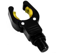 Vidonergy Grippz Fishing Rod Holder, ABS and Aluminum Alloy Rod Butt Rest for Carp Fishing Tackle, British Style for /8 Thread(yellow)