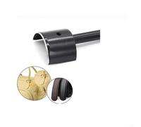 Vidonergy Half Round Punches for Leather Crafting, 20-40mm Hole Punch Angle Cutter Tool for Wallets, Bags, Belts, DIY Hand Tool Set, Compatible with Rubber Gasket Protection, Black Steel(30mm)