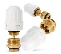 Vidonergy Manifold, Valve Core 1/2 Inch, M30x1.5 Automatic, Spring Return, Needle-Valve for Floor Heating Water Distributor, Temperature Control