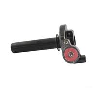 Vidonergy Motorcycle Quick Turn Throttle Accelerator Grip with Cross Pattern for Enhanced Control, Compatible with Most Motorcycle Models(Red)