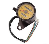 Vidonergy Motorcycle Speedometer Odometer Gauge with LED Backlight and Indicator, Shockproof Waterproof Metal Shell, Compatible with, and Most