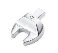 Vidonergy Open-End Socket Wrench Tool for 9x12mm Bolts, 8-32mm Adjustable Spanner with Chrome Vanadium Steel Construction, Torque Insertion Wrench for Home and Garden Use(18mm)